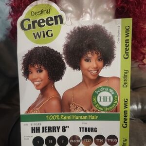 Green Wig HH Jerry 8" - Burgundy